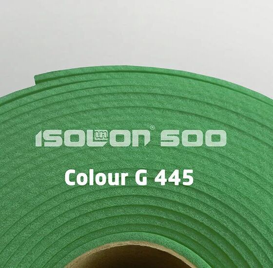 Изолон Isolon 500 3002 Colour G445 ярко-зелёный, 1м Россия