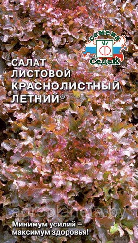 Салат КРАСНОЛИСТНЫЙ ЛЕТНИЙ®, 0.5г