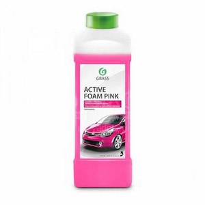 Средство д/беск,мойки GraSS Active Foam Pink 1кг арт,113120 Россия