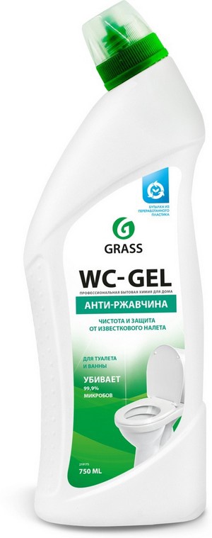 Средство GraSS WC-GEL д/удаления плесени 1л арт,125443 Россия