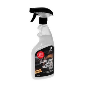 Средство полирующее Grass Leather Cleaner Conditioner лимон 0,6л арт,110402 Россия