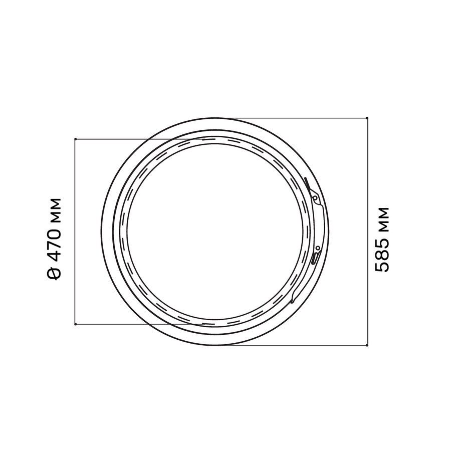 Бочка для пищевых продуктов п/э Open Top Drums 227л 58х98см горл. 47см 