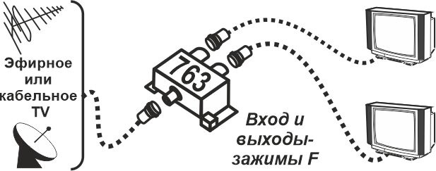 Разветвитель Р-2s