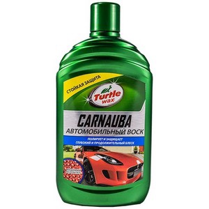 Полироль с воском Карнауба TURTLE WAX GL CARNAUBA CAR WAX 500мл RU