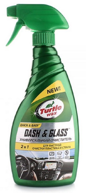 Очиститель панели и стёкол GL DASH & GLASS TURTLE WAX 500ML RU