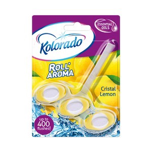 Hal освежитель для унитаза туалетный брусок в подвеске 3шт.Kolorado Roll'Aroma Cristal Lemon