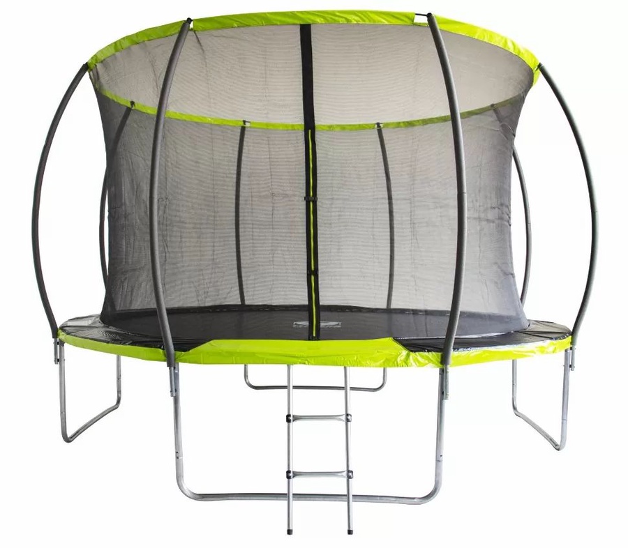 Батут Fitness Trampoline GREEN 10 FT Extreme Inside