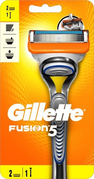 GILLETTE FUSION Бритва с 2 сменными кассетами