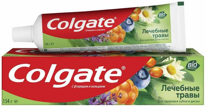 Colgate паста зубная Лечебные травы 100мл