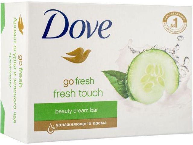 DOVE крем-мыло Прикосновение свежести 100г 67045174/68269579