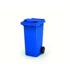 Контейнер для мусора передвижной, синий 120 л. арт. 27С29 