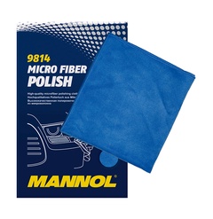 Микрофибровая полировочная салфетка MANNOL 9814 Micro Fiber Polish 1шт