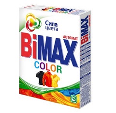 BIMax средство моющее синтетическое порошкообразное универсальное Color автомат 400г (930-1/954-1)