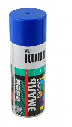 Эмаль универсальная ультрамариново-синяя 520 мл KU-10112 KUDO