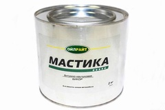 Мастика БИКОР 2кг жестяная банка, OILRIGHT