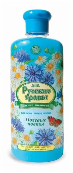 Шампунь Русские Травы Полевые цветы 350 мл.