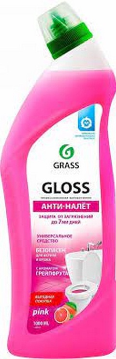 Средство чистящее Gloss pink 1л Россия