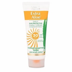 Крем солнцезащитный Extra Aloe для всей семьи SPF30 0,1л 