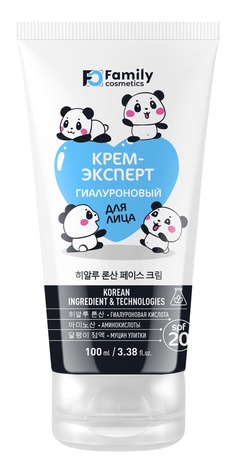 Гиалуроновый крем-эксперт для лица серии Family Cosmetics , 100мл