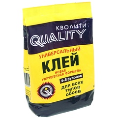 Клей обойный "QUALITY" универсальный, (6-8 рулонов), 200 г