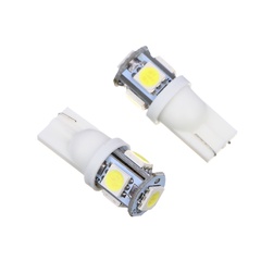 Лампа светодиодная NG T10 1.5W белая 2 шт., 12В арт. 5SMD-5050 