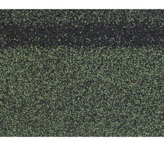Черепица коньково-карнизная Шинглас (микс зеленый), уп. 5м2