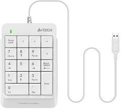 Клавиатура проводная A4Tech FK13P Fstyler Numeric Keypad White