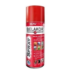 Эмаль -аэрозоль алкидная BELAKOR 17 RAL 8017 глянцевая, 0,52л арт.01634-270 