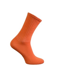 Носки женские Crazy Sock, 23, оранжевый НЖ 642-40