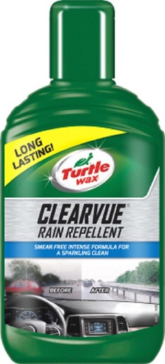 Полироль стекла "Антидождь CLEARVUE RAIN REPEL" TURTLE WAX 300мл RU