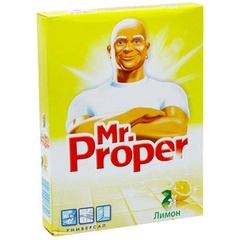 MR PROPER Универсальный моющий порошок для уборки Лимон 400г
