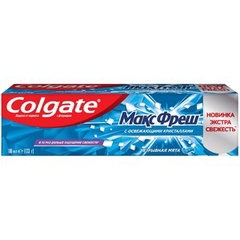 Colgate паста зубная Max Fresh Взрывная мята 100мл