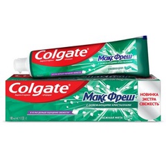 Colgate паста зубная Макс Фреш Нежная мята 100мл