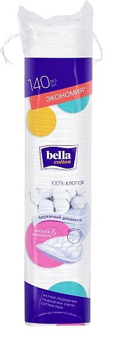 Диски ватные BELLA COTTON 140шт 