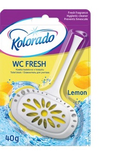 Hal освежитель для унитаза Kolorado WC Fresh Лимон 40г