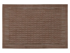 Салфетка сервировочная, текстилен, "HomeArt-3", 45х30 см, коричневая, PERFECTO LINEA
