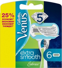 GILLETTE VENUS Embrace Сменные кассеты для бритья 6шт