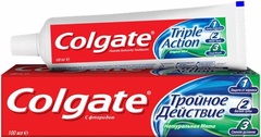 Colgate паста зубная Тройное действие Натуральная мята 100мл