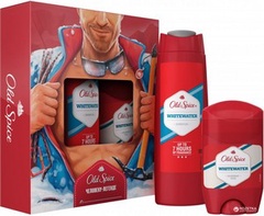 Подарочный набор OLD SPICE Твердый дезодорант WhiteWater 50мл + Гель для душа WhiteWater 250мл