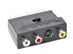 Адаптер двунаправленный Gembird RCA/S-Video/SCART/Cablexpert арт. CCV-4415 