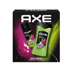 Набор подарочный AXE EPIC FRESH (дезодорант+гель для душа)